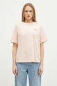 Maison Kitsuné cotton t-shirt Bold Fox Head Patch Comfort relaxed orange MW00127KJ0119