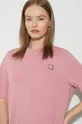 Bavlněné tričko Maison Kitsuné Bold Fox Head Patch Comfort Dámský