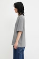Maison Kitsuné t-shirt in cotone Bold Fox Head Patch Comfort MW00127KJ0119 grigio AA00