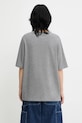 Abbigliamento Maison Kitsuné t-shirt in cotone Bold Fox Head Patch Comfort MW00127KJ0119 grigio