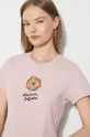 Βαμβακερό μπλουζάκι Maison Kitsuné Floating Flower Baby Γυναικεία