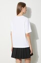 Одежда Хлопковая футболка Maison Kitsuné Speedy Fox Patch Comfort Tee Shirt MW00119KJ0008 белый
