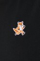 Maison Kitsuné t-shirt bawełniany Speedy Fox Patch Comfort Tee Shirt MW00119KJ0008