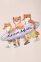 Bavlněné tričko Maison Kitsuné Surfing Foxes Comfort Tee Shirt