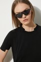 VETEMENTS t-shirt Blackout Cut-Up Fitted T-Shirt UE64TR100B black