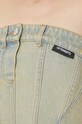 VETEMENTS denim top WE64TO100S