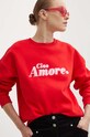 Drivemebikini felpa Ciao Amore rosso 2024.DRV.019.RP
