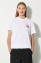 Clothing GANNI cotton t-shirt Thin Jersey GoGo Relaxed T-shirt T3925 white