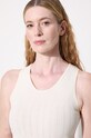 JW Anderson top Pointelle Tank Top KW1133.YN0324.001 beżowy