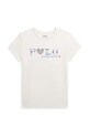Polo Ralph Lauren t-shirt bawełniany dziecięcy nadruk beżowy 313926209001