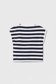 Guess t-shirt dziecięcy J4RI09.K9NF3.PPYH granatowy SS24