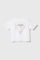 Guess t-shirt dziecięcy aplikacja biały J4RI24.K6YW4.PPYH
