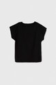Дитяча футболка Guess J4RI37.J1314.PPYH чорний SS24