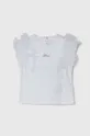 bela Otroška kratka majica Guess Dekliški