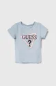 голубой Детская футболка Guess Для девочек