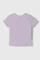 Otroška kratka majica Guess vijolična