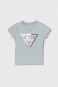 Guess tricou copii imprimeu albastru K4RI31.K6YW1.PPYH