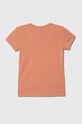 Calvin Klein Jeans t-shirt bawełniany dziecięcy IG0IG01470.128.176.PPYH pomarańczowy SS24
