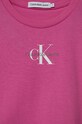 Dievča Detské bavlnené tričko Calvin Klein Jeans IG0IG01470.128.176.PPYH ružová