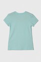 Calvin Klein Jeans t-shirt bawełniany dziecięcy IG0IG01470.128.176.PPYH turkusowy SS24