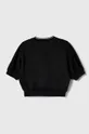 Otroška kratka majica Calvin Klein Jeans črna