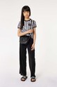 Детска тениска Dkny еластичен черен D60096.114.150