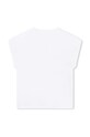 Dětské bavlněné tričko Dkny D60098.156.162 bílá SS24