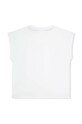 HUGO t-shirt bawełniany dziecięcy G00061.114.150 biały SS24