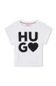 bianco HUGO maglietta per bambini Ragazze