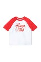 HUGO t-shirt bawełniany dziecięcy G00089.114.150 biały SS24