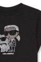 Karl Lagerfeld t-shirt bawełniany dziecięcy 100 % Bawełna