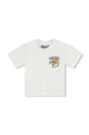 biały Kenzo Kids t-shirt bawełniany dziecięcy Dziewczęcy