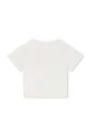 Детская хлопковая футболка Kenzo Kids белый