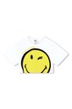 Detské bavlnené tričko Marc Jacobs x Smiley W60117.114.150 biela SS24