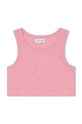 Detský top Marc Jacobs okrúhly ružová W60181.156