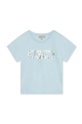 Michael Kors t-shirt in cotone per bambini cotone blu R30005.156