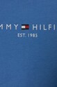 Dziewczynka Tommy Hilfiger t-shirt bawełniany dziecięcy KG0KG05242.74.122.PPYH niebieski