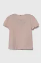 Детская футболка Tommy Hilfiger розовый