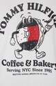 BIMBA Tommy Hilfiger t-shirt in cotone per bambini KG0KG07837.128.176.PPYH bianco