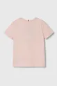 Tommy Hilfiger t-shirt in cotone per bambini rosa