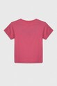 Djevojčice Dječja pamučna majica kratkih rukava adidas Originals TREFOIL TEE IR6886 roza