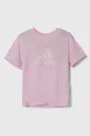 рожевий Дитяча футболка adidas Для дівчаток