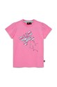Lego t-shirt bawełniany dziecięcy nadruk różowy 12011180