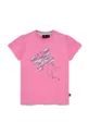 розовый Детская хлопковая футболка Lego Для девочек