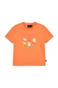 помаранчевий Дитяча бавовняна футболка Lego Для дівчаток