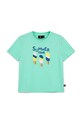Lego t-shirt bawełniany dziecięcy nadruk turkusowy 12011220