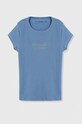Detské tričko Abercrombie & Fitch okrúhly modrá KI257.4008