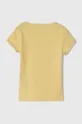 Abercrombie & Fitch t-shirt dziecięcy żółty