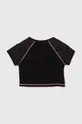 Dječja majica kratkih rukava Sisley crna