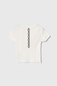 Sisley tricou copii 3F7EX103W.G.Seasonal alb SS24